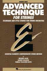 Advanced Technique for Strings (Essential Elements Series) Double Bass cover image
