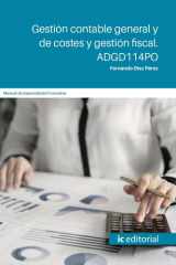 Gestión contable general y de costes y gestión fiscal. ADGD114PO cover image