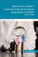 Elaboración, análisis e implementación de los planes de igualdad. Nivel superior. CTRI0005 cover image