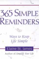 365 Simple Reminders Ways to Keep Life Simple cover image