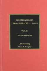 South Carolina Deed Abstracts, 1755-1768 (Vol. #3) (South Carolina Deed Abstracts, 1719-1772) cover image