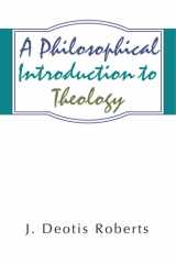 Philosophical Introduction to Theology cover image