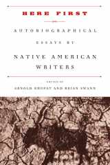 Here First Autobiographical Essays by Native American Writers cover image