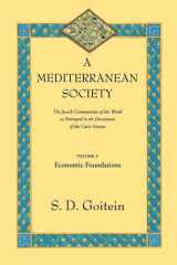 A Mediterranean Society, Volume I: The Jewish Communities of the Arab World as Portrayed in the Documents of the Cairo Geniza, Economic Foundations (Near Eastern Center, UCLA) cover image