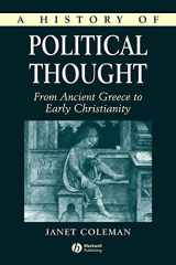 A History of Political Thought From Ancient Greece to Early Christianity cover image