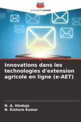 Innovations dans les technologies d'extension agricole en ligne (e-AET) (French Edition) cover image