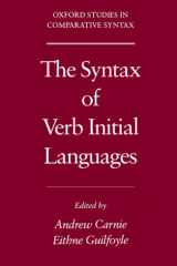 The Syntax of Verb Initial Languages cover image