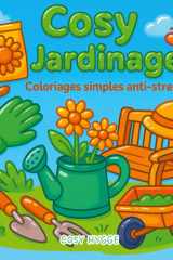 Cosy jardinage - Coloriages simples anti-stress cover image