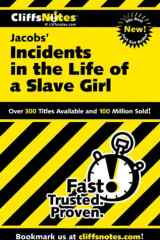 CliffsNotes on Jacob's Incidents in the Life of a Slave Girl cover image