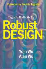 Taguchi Methods for Robust Design cover image