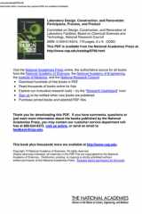 Laboratory Design, Construction, and Renovation Participants, Process, and Product cover image