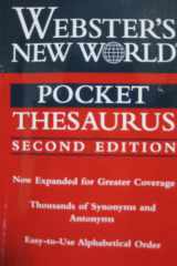Webster's New World Pocket Thesaurus cover image