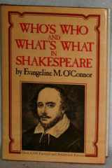Who's Who & What's What in Shakespeare cover image