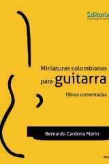 Miniaturas colombianas para guitarra Obras comentadas cover image