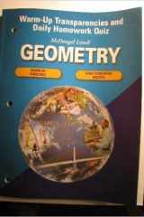 McDougal Littell High School Math: Warm-Up Transparencies and Daily Homework Quiz Geometry cover image