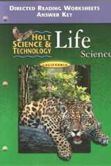 Holt Science and Technology Life: Directed Reading Worksheets with Answer Key - California Edition cover image