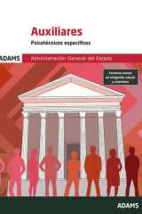 Psicotécnicos Específicos Auxiliares de la Administración del Estado cover image