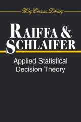 Applied Statistical Decision Theory cover image