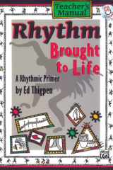 Rhythm Brought to Life A Rhythmic Primer (Optional Teacher's Manual), Book and CD cover image
