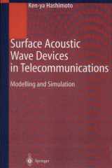 Surface Acoustic Wave Devices in Telecommunications Modelling and Simulation cover image