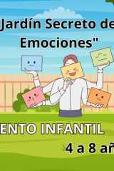 "El Jardín Secreto de las Emociones" - CUENTO infantil 4 a 8 años cover image