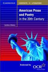 American Prose and Poetry in the 20th Century cover image
