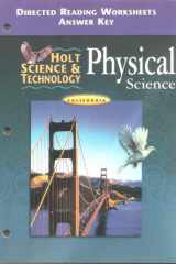 Holt Science and Technology Physics: Directed Reading Worksheets with Answer Key - California Edition cover image