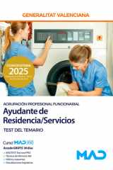 Ayudante de Residencia/Servicios (Agrupación Profesional Funcionarial) de la Generalitat Valenciana Test cover image