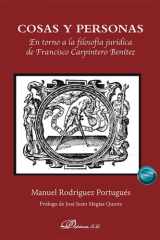 Cosas y personas: En torno a la filosofía jurídica de Francisco Carpintero Benítez cover image