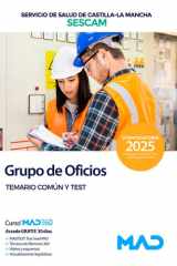 Grupo de Oficios del Servicio de Salud de Castilla-La Mancha (SESCAM). Temario común y test cover image