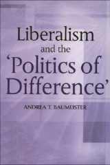 Liberalism And The 'Politics Of Difference' cover image