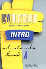 New Interchange Intro Student's Book A English for International Communication cover image