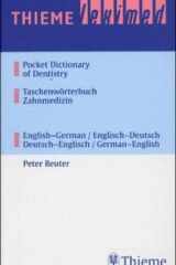 Thieme Leximed Pocket Dictionary of Dentistry English - German, German - English cover image
