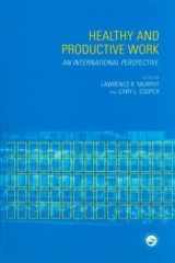 Healthy and Productive Work: An International Perspective cover image