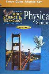 Holt Science and Technology Physics: Study Guide with Answer Key - California Edition cover image