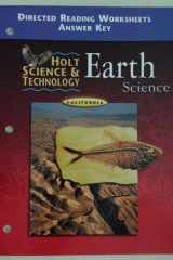 Holt Science and Technology Earth: Directed Reading Worksheets with Answer Key - California Edition cover image