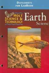 Holt Science and Technology Earth: Datasheets, Lab Book and Worksheets - California Edition cover image