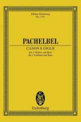 Canon e Gigue: for 3 Violins and Basso Continuo (Edition Eulenburg) cover image