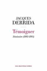 Témoigner: Séminaire (1992-1993) cover image