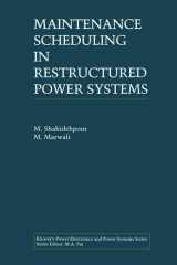 Maintenance Scheduling in Restructured Power Systems cover image