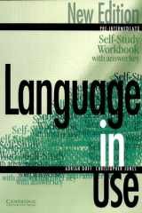 Language in Use Pre-Intermediate Self-study Workbook/answer Key cover image