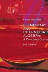 Elementary and Intermediate Student Study Guide, Third Edition Used with ... Larson-Elementary and Intermediate Algebra: A Combined Course cover image