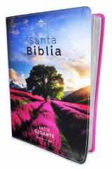 Biblia para Mujeres Letra Gigante 15 puntos imit piel floral RV1960 campos cover image