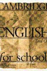 Cambridge English for Schools Tests 1 cover image