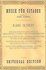 Die Leichtesten Solostücke Berühmter Lauten- und Gitarrenmeister Für Gitarre. cover image