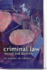 Criminal Law: Theory and Doctrine (Judicial Studies) cover image