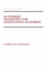 Algebraic Geometry for Associative Algebras cover image