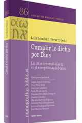 Cumplir lo dicho por Dios: Las citas de cumplimiento en el evangelio según Mateo cover image