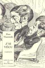 J'ai vécu - Carnets cover image
