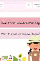 ¿Qué fruta descubriremos hoy?/What fruit will we discover today?: Exploradores de frutas 2 / Fruit explorers 2 (Spanish Edition) cover image